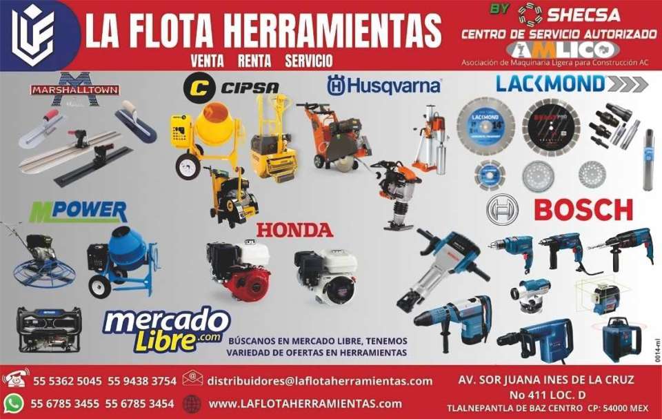 La Flota Herramientas. Te invita al evento EXPO CIHAC DEL 9 AL 11 DE OCTUBRE CENTRO CITIBANAMEX, CDMX VISITANOS EN EL AREA A STAND A013. Revolvedoras, Rodillos Vibratorios, Torres de Iluminacion, La Flota Herramientas. Te invita al evento EXPO CIHAC DEL 9 AL 11 DE OCTUBRE CENTRO CITIBANAMEX, CDMX VISITANOS EN EL AREA A STAND A013. Revolvedoras, Rodillos Vibratorios, Torres de Iluminacion,