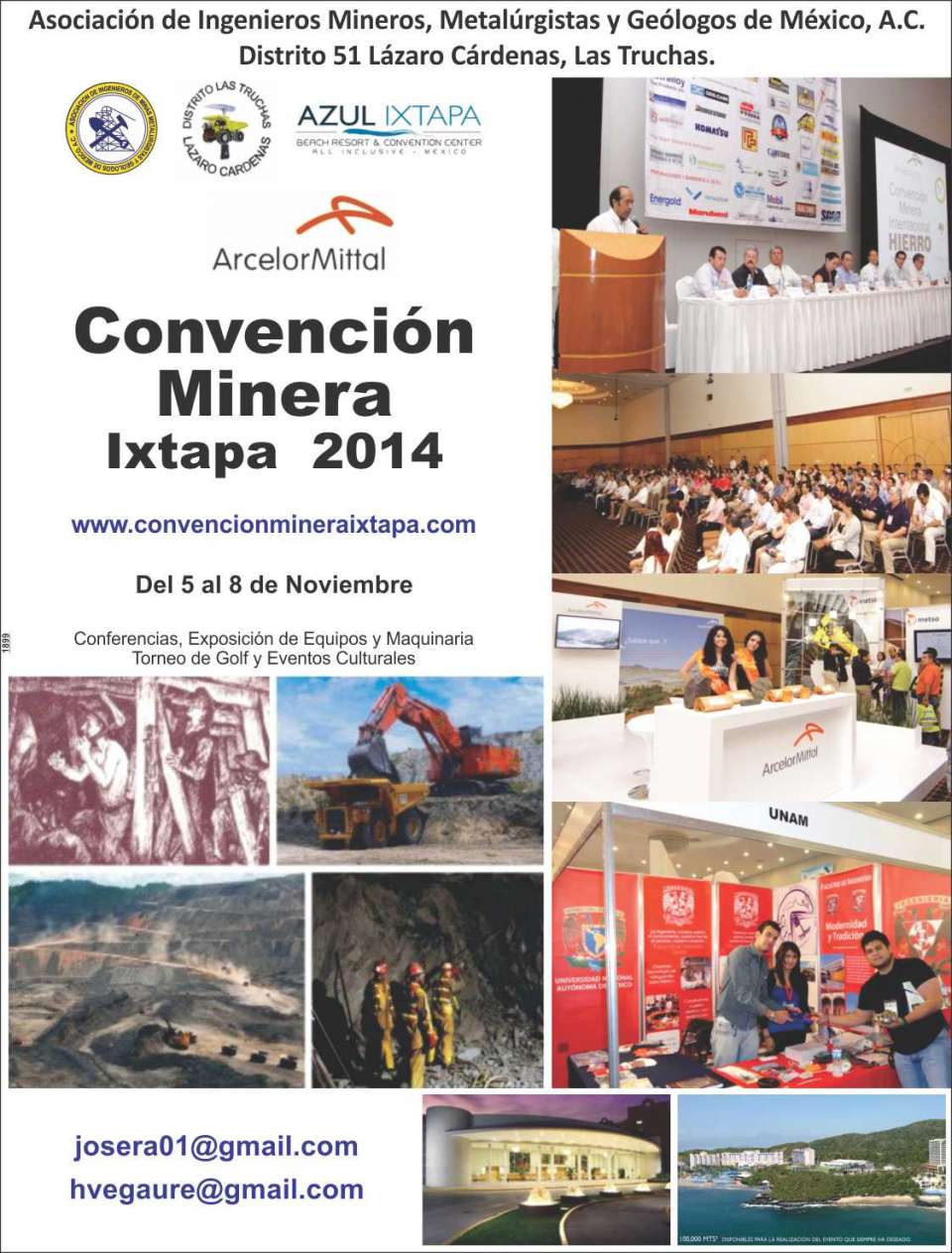 CONFERENCES AND EXHIBITION OF MACHINERY AND MINING PRODUCTS CONFERENCES AND EXHIBITION OF MACHINERY AND MINING PRODUCTS