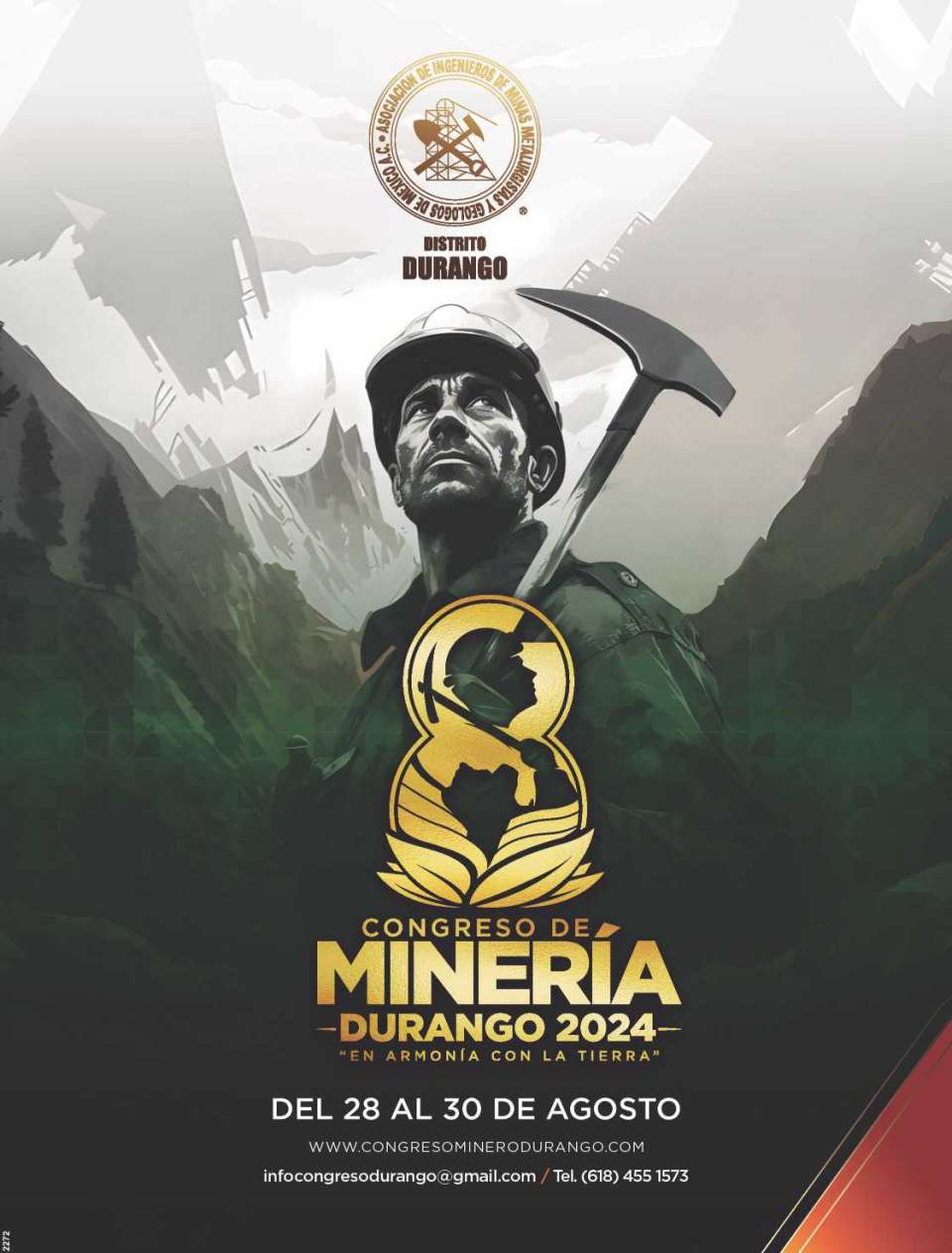 Exhibition and Mining Congress, from August 28 to 30, 2024 in the city of Durango, Mexico. Exhibition and Mining Congress, from August 28 to 30, 2024 in the city of Durango, Mexico.