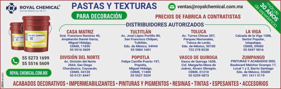 Coatings, paste and textures for decoration, decorative finishes, waterproofing, paints and pigments, resins, inks, thickeners, accessories. Factory to Contractor Prices. Coatings, paste and textures for decoration, decorative finishes, waterproofing, paints and pigments, resins, inks, thickeners, accessories. Factory to Contractor Prices.