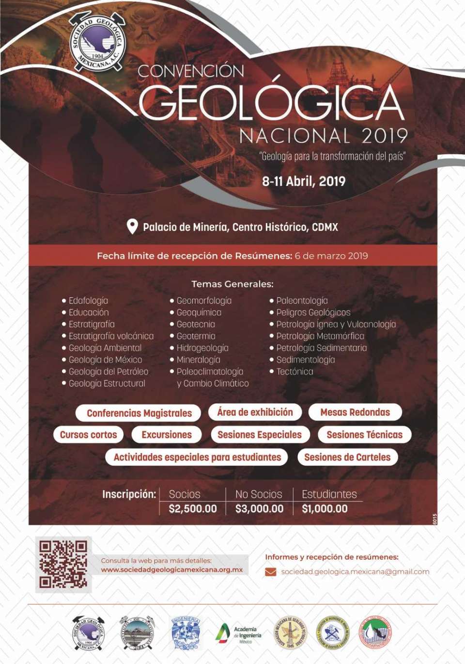 Del 8 al 11 de Abril 2019 en el Palacio de Mineria del Centro Historico, CDMX Del 8 al 11 de Abril 2019 en el Palacio de Mineria del Centro Historico, CDMX