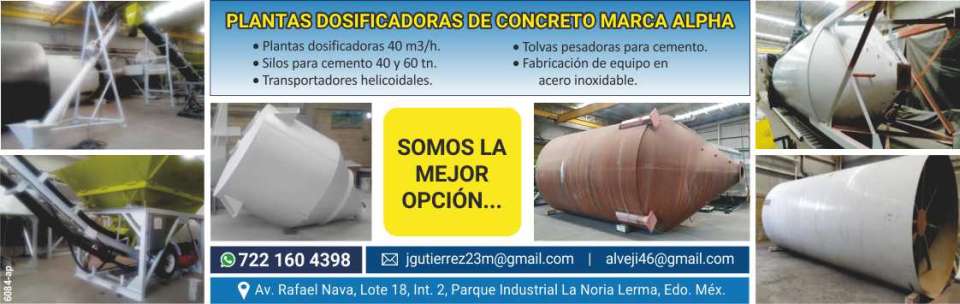 Alpha Brand Concrete Batching Plants. 40m3/h Batching Plants. 40 and 60 ton cement silos. Screw conveyors. Cement weighing hoppers. Steel equipment manufacturing. Alpha Brand Concrete Batching Plants. 40m3/h Batching Plants. 40 and 60 ton cement silos. Screw conveyors. Cement weighing hoppers. Steel equipment manufacturing.