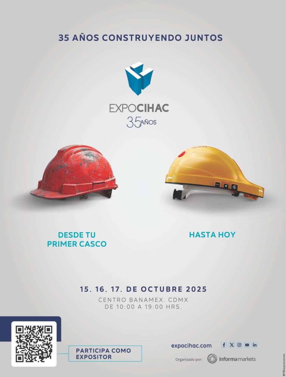 CIHAC Expo, from October 15 to 17, 2025 at Centro Banamex, Mexico City. CIHAC Expo, from October 15 to 17, 2025 at Centro Banamex, Mexico City.