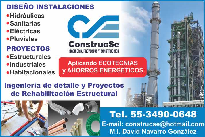 DESIGN OF HYDRAULIC, SANITARY, ELECTRICAL, PLUVIAL INSTALLATIONS, - INDUSTRIAL AND HOUSING STRUCTURAL PROJECTS, DETAILED ENGINEERING. STRUCTURAL REHABILITATION PROJECTS DESIGN OF HYDRAULIC, SANITARY, ELECTRICAL, PLUVIAL INSTALLATIONS, - INDUSTRIAL AND HOUSING STRUCTURAL PROJECTS, DETAILED ENGINEERING. STRUCTURAL REHABILITATION PROJECTS