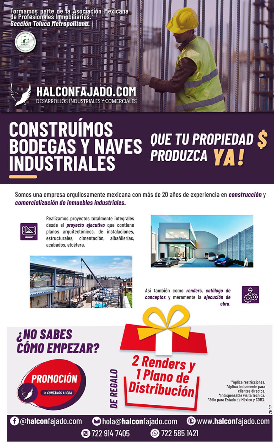 Construimos Bodegas y Naves Industriales, desde el proyecto ejecutivo hasta las instalaciones Construimos Bodegas y Naves Industriales, desde el proyecto ejecutivo hasta las instalaciones