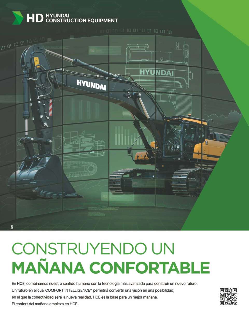 Building a comfortable tomorrow. At HYUNDAI Construction Equipment we combine our human sense with the latest technology to build a new future. COMFORT INTELLIGENCE. Building a comfortable tomorrow. At HYUNDAI Construction Equipment we combine our human sense with the latest technology to build a new future. COMFORT INTELLIGENCE.