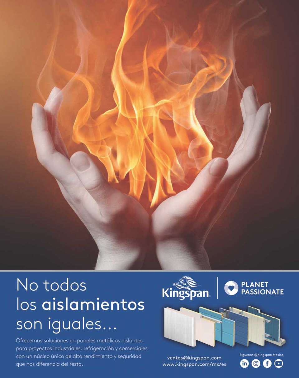Soluciones en paneles metalicos aislantes para proyectos industriales, refrigeracion y comerciales con un nucleo unico de alto rendimientos y seguridad Soluciones en paneles metalicos aislantes para proyectos industriales, refrigeracion y comerciales con un nucleo unico de alto rendimientos y seguridad