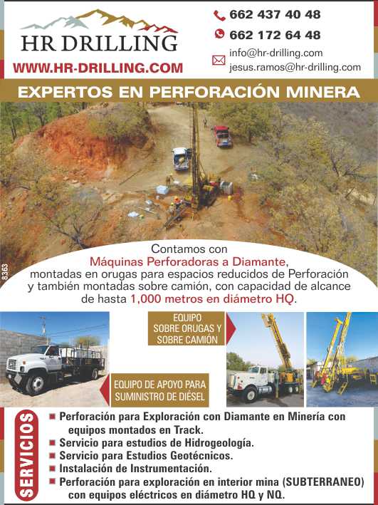 Expertos en Perforacion Minera, para Exploracion con Diamante en Mineria, Estudios de Hidrogeologia, Estudios Geotecnicos. Perforacion para Exploracion en Interior de Mina. Expertos en Perforacion Minera, para Exploracion con Diamante en Mineria, Estudios de Hidrogeologia, Estudios Geotecnicos. Perforacion para Exploracion en Interior de Mina.