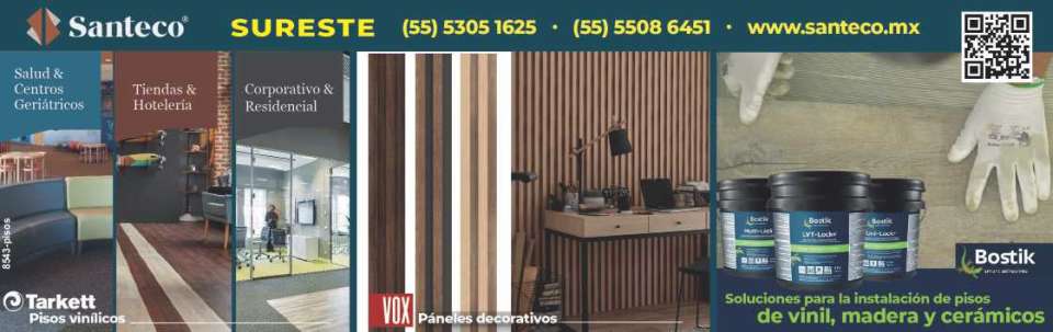 Pisos y Paneles decorativos. Soluciones para la instalacion de Pisos de Vinil, Madera y Ceramicos. Salud y Centros Geriatricos, Tiendas y Hoteleria, Corporativo y Residencial. TARKETT-VOX- BOSTIK. Pisos y Paneles decorativos. Soluciones para la instalacion de Pisos de Vinil, Madera y Ceramicos. Salud y Centros Geriatricos, Tiendas y Hoteleria, Corporativo y Residencial. TARKETT-VOX- BOSTIK.