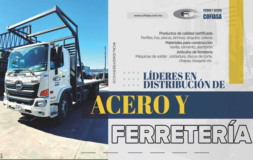 Cofiasa Fierro y Acero Leaders in Steel and Hardware Distribution. Certified Quality Products. Construction materials. Hardware items. #quality and service Cofiasa Fierro y Acero Leaders in Steel and Hardware Distribution. Certified Quality Products. Construction materials. Hardware items. #quality and service