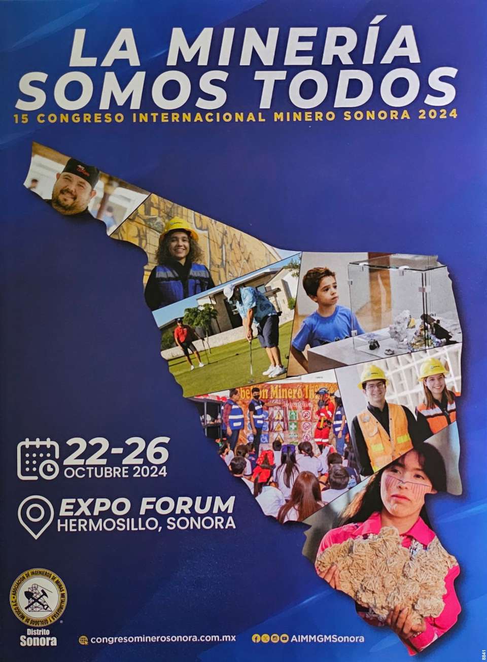 La Mineria Somos Todos Participa en el 15° Congreso Internacional Minero Sonora en EXPO FORUM Hermosillo del 22 al 26 de Octubre 2024. La Mineria Somos Todos Participa en el 15° Congreso Internacional Minero Sonora en EXPO FORUM Hermosillo del 22 al 26 de Octubre 2024.