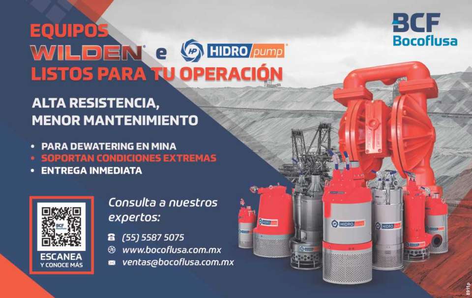 EQUIPOS WILDEN e HIDRO PUMP listos para su operacion. Alta resistencia, menor mantenimiento.-Para Dewatering en Mina, Soportan condiciones extremas, Entrega Inmediata. Lideres en Ingenieria de Bombas.