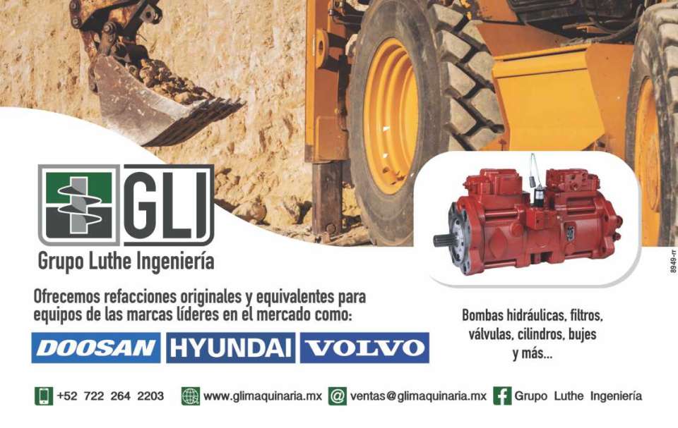We offer original and equivalent spare parts for equipment from leading brands such as DOOSAN, HYUNDAI, and VOLVO. Hydraulic pumps, filters, valves, cylinders, bushings, and more...